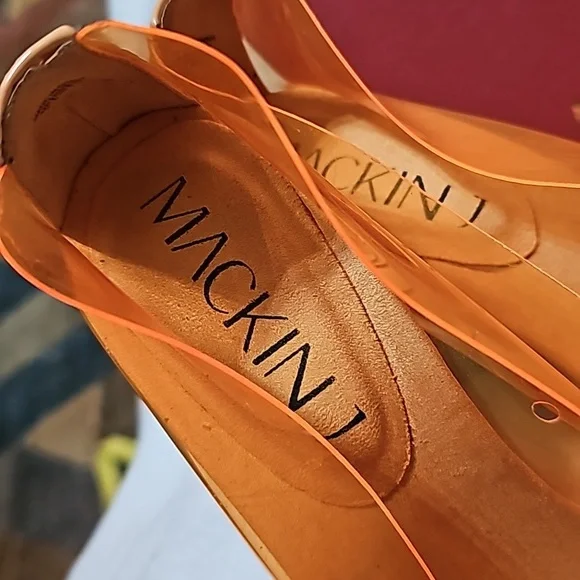 MACKIN J HEELS ORANGE - Picture 5 of 6
